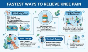 What Is the Fastest Way to Relieve Knee Pain?